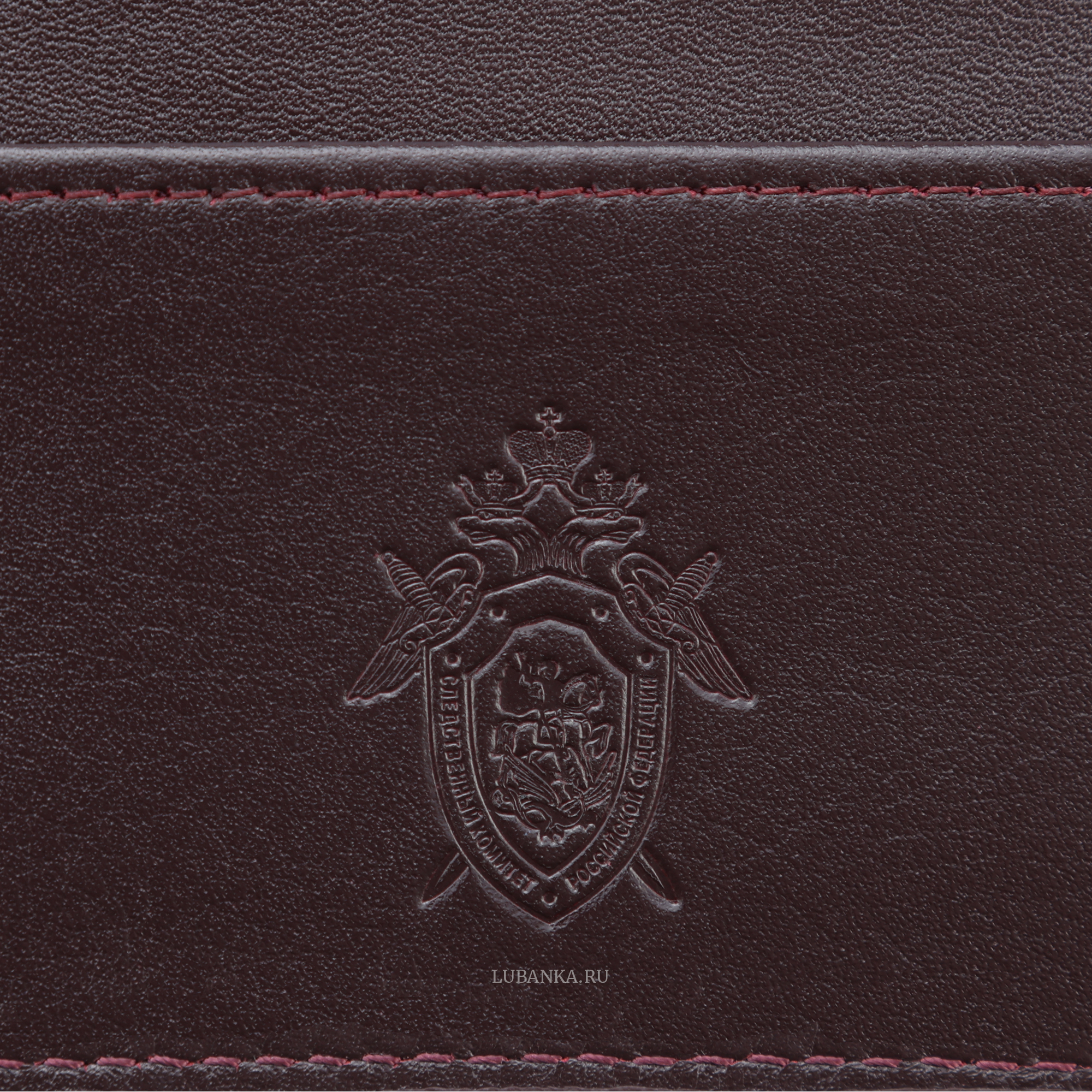 Картхолдер двухсторонний СКР бордовый
