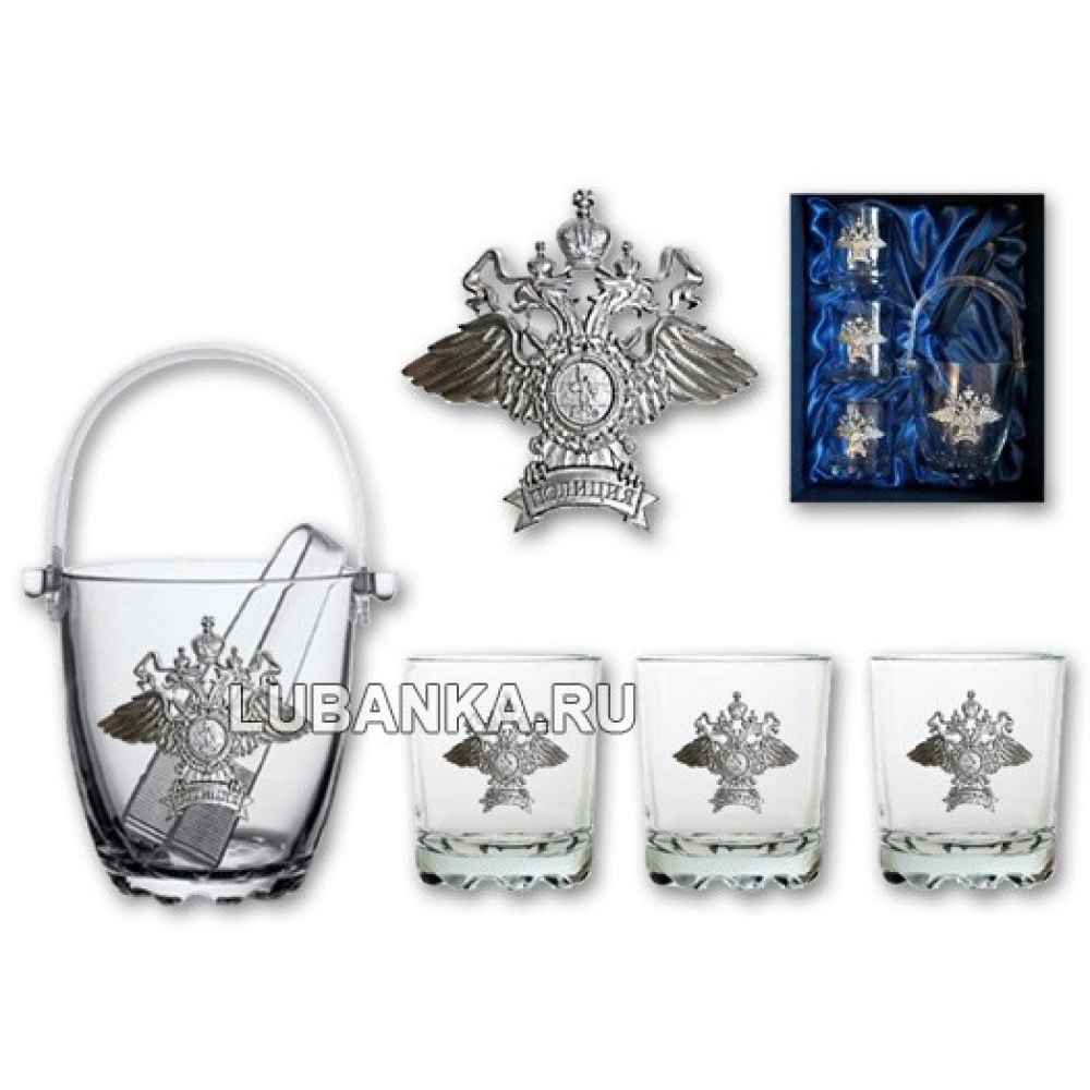 Набор для виски «Полиция»