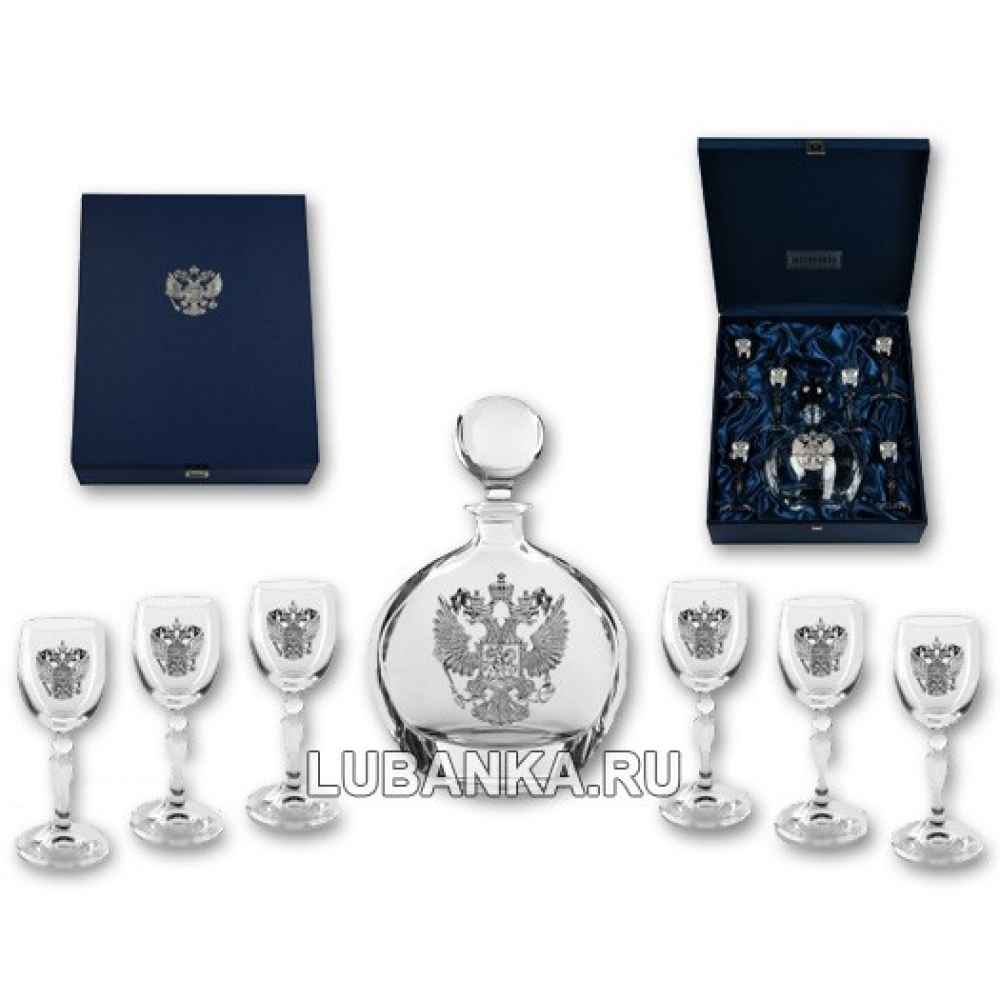 Набор для водки «Империал» хрустальный