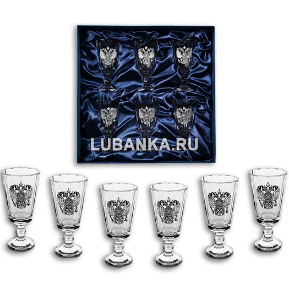 Хрустальные рюмки лафитники «Старорусский»