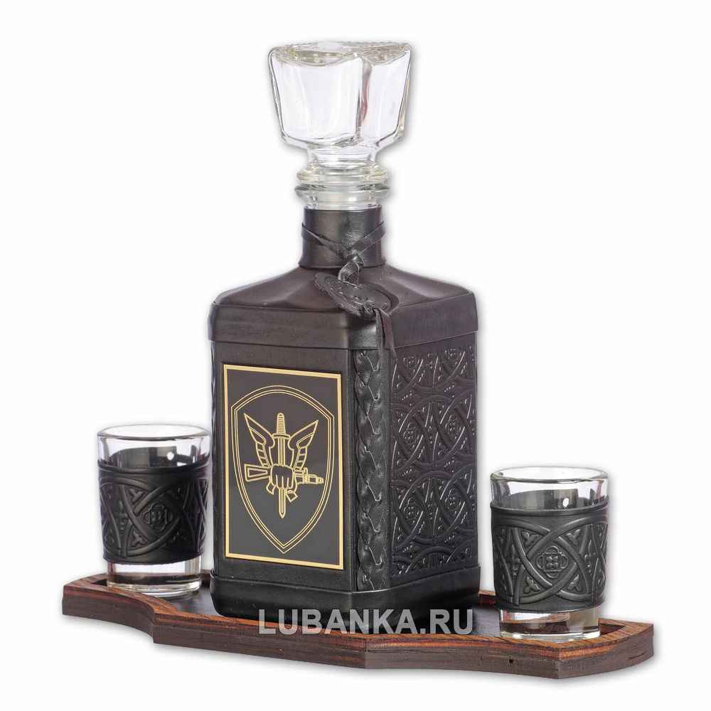Набор для водки «ОМОН» чёрный