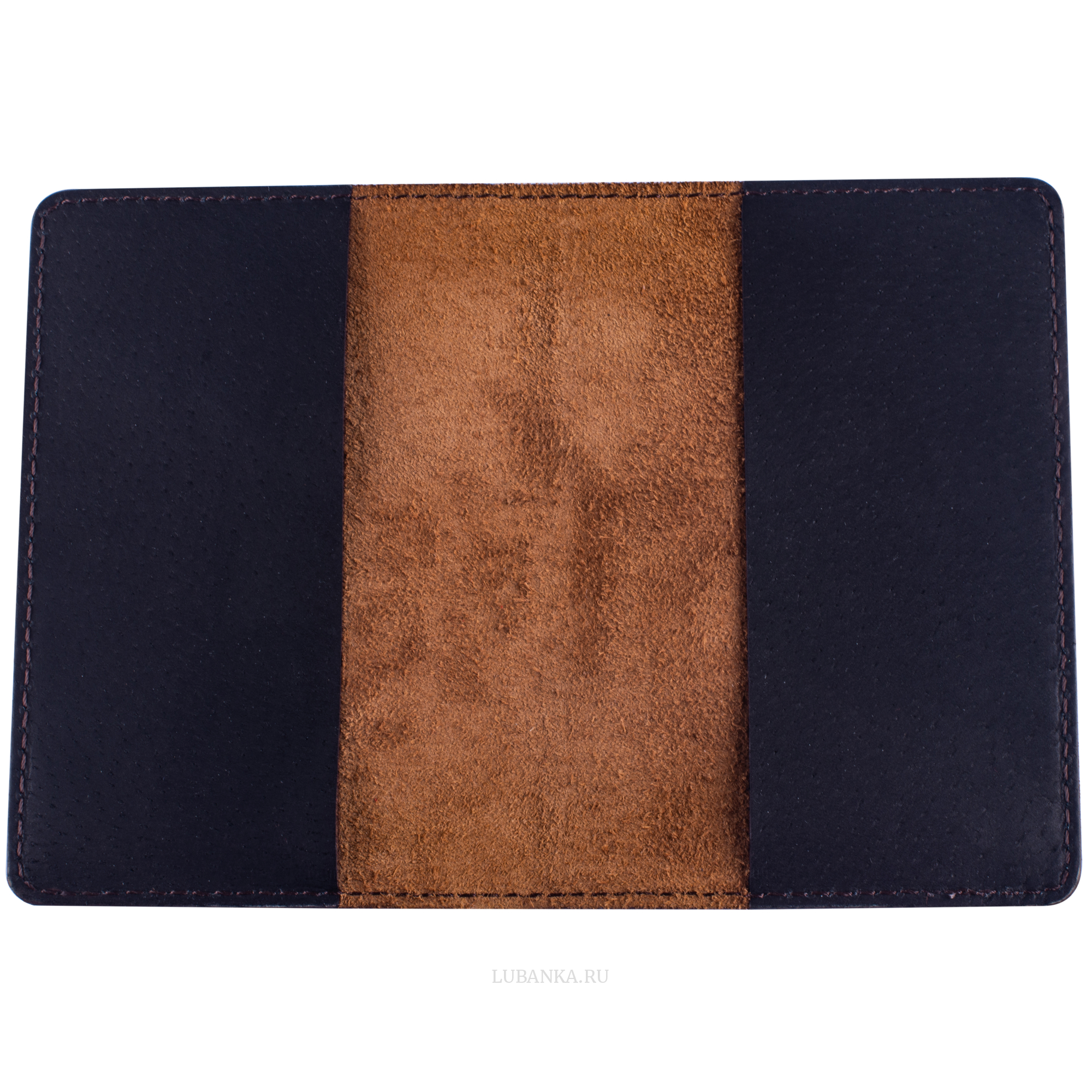 Обложка для паспорта МЧС коричневая