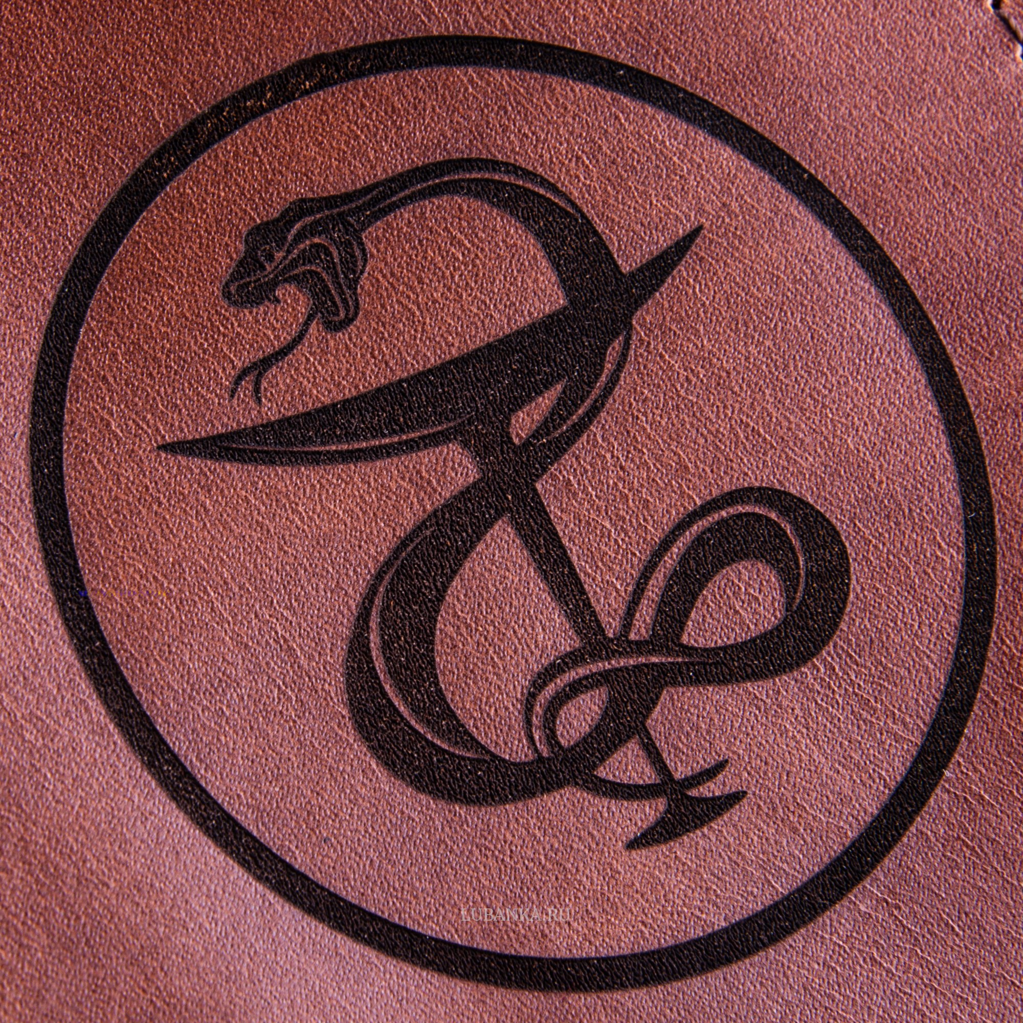 Обложка для паспорта Медицина коричневая