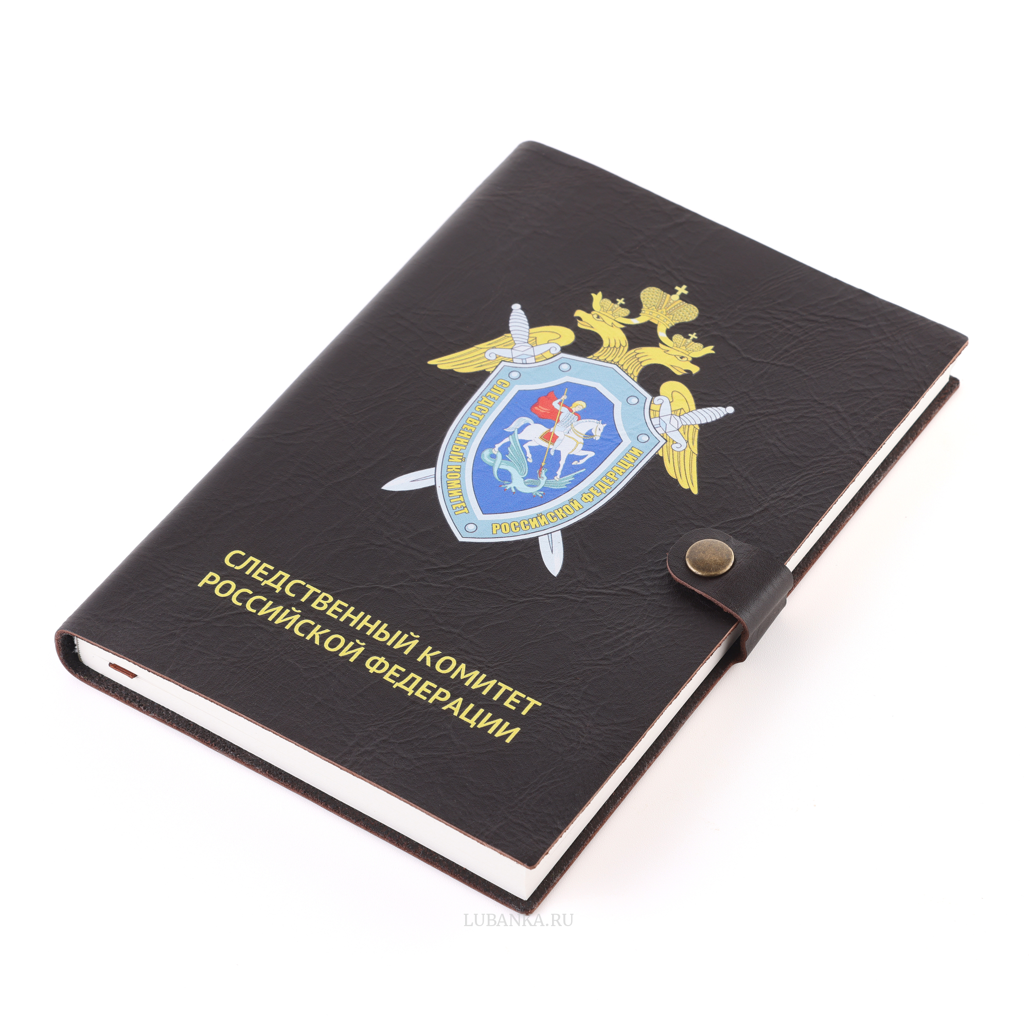 Ежедневник СКР мягкая обложка коричневый