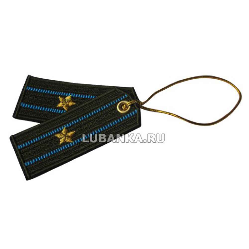 Брелок вышитый «Погон майора», ВДВ